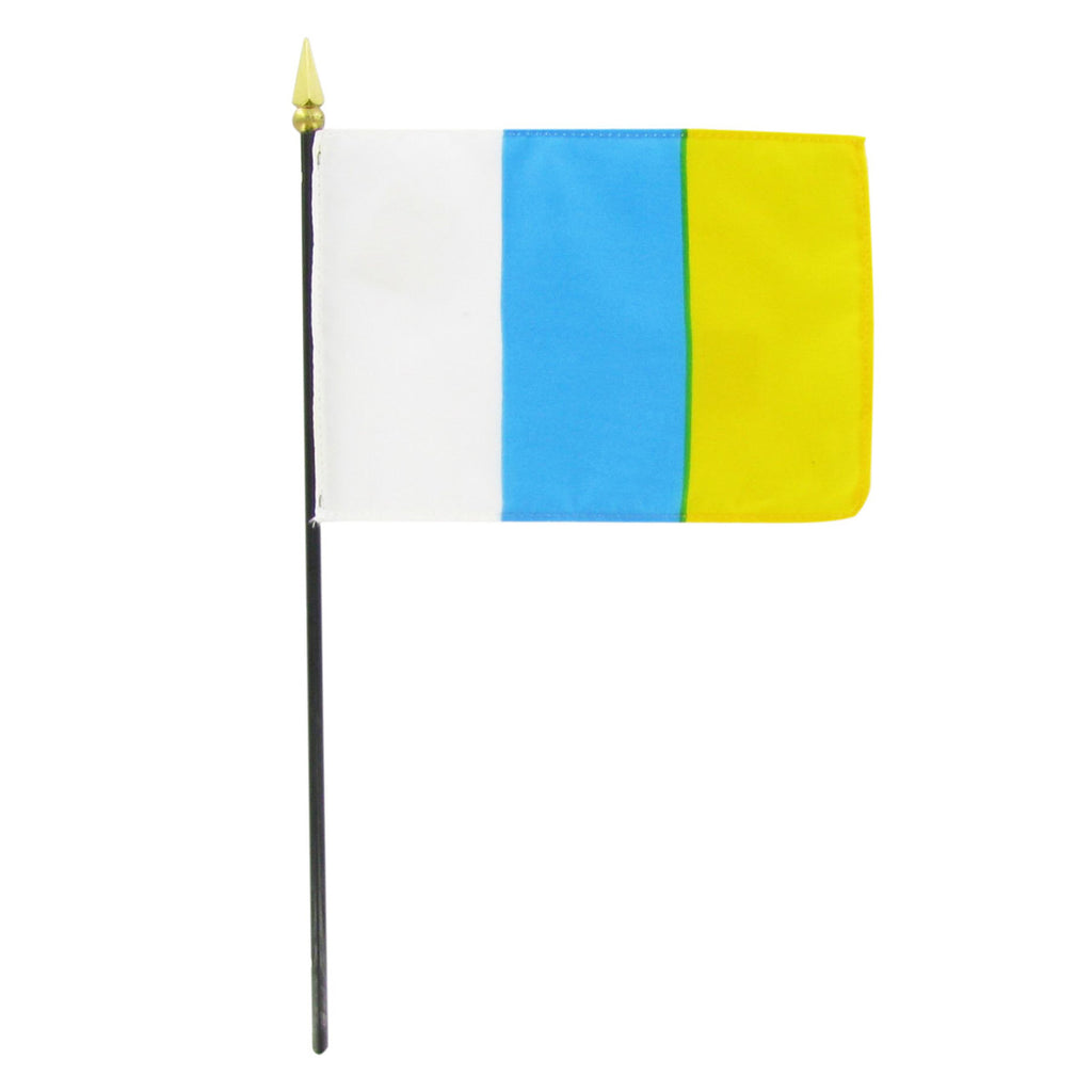 Canary Islands Miniature Flag