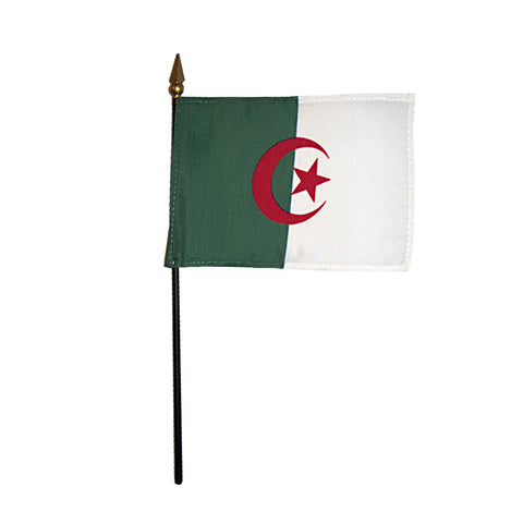Miniature Algeria Flag - ColorFastFlags | All the flags you'll ever need!