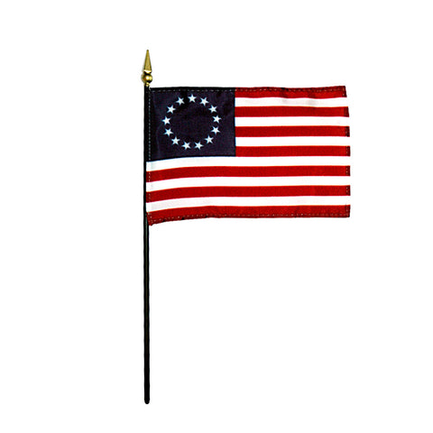 Betsy Ross Miniature Flags - ColorFastFlags | All the flags you'll ever need!