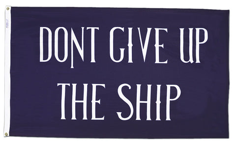 Commodore Perry Don't Give Up The Ship Flag - ColorFastFlags | All the flags you'll ever need!
