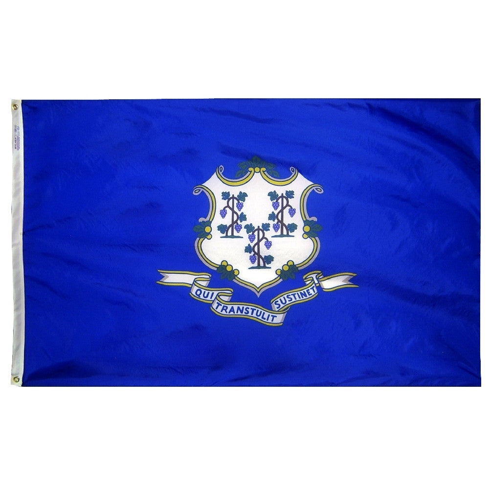 Connecticut Courtesy Flag - ColorFastFlags | All the flags you'll ever need!
