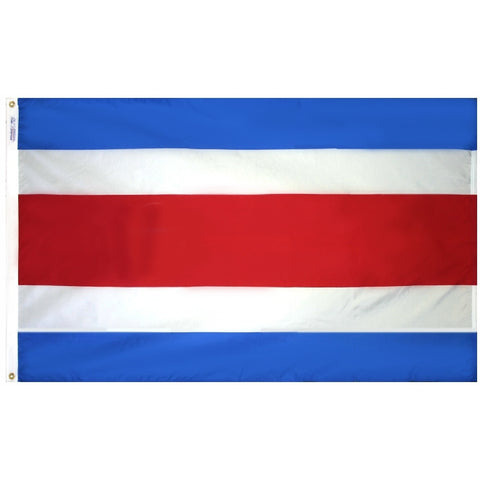 Costa Rica Civil Flag - ColorFastFlags | All the flags you'll ever need! 
