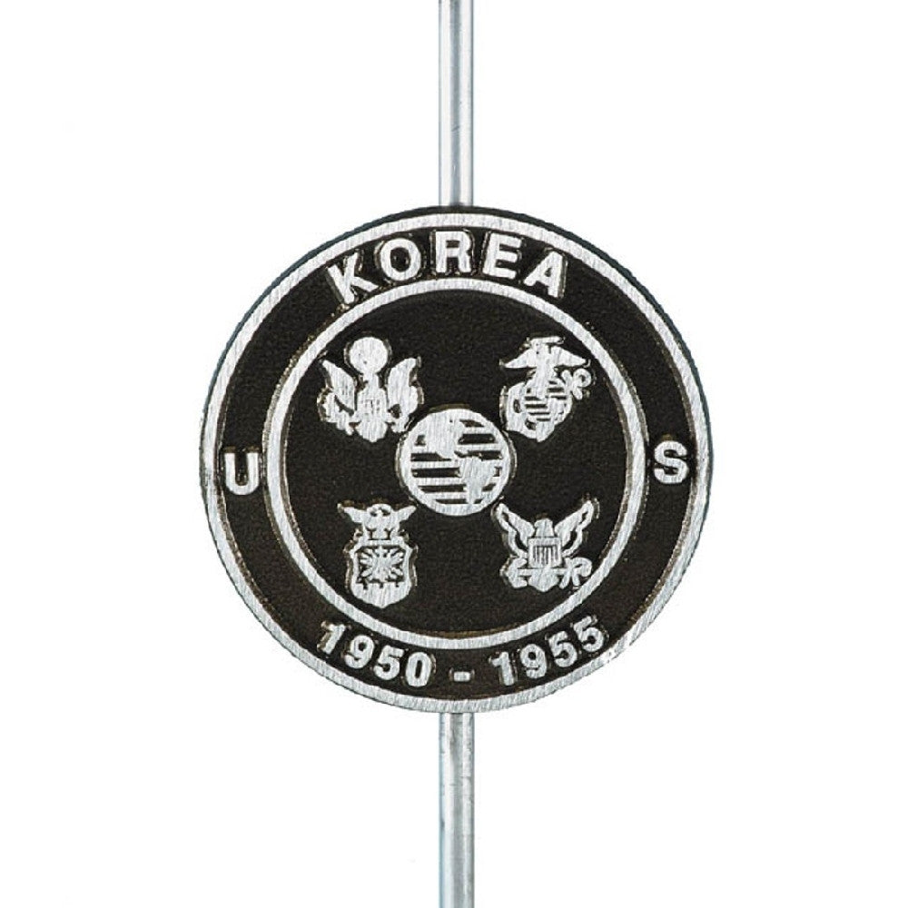 Aluminum Grave Marker - Korean War - ColorFastFlags | All the flags you'll ever need!