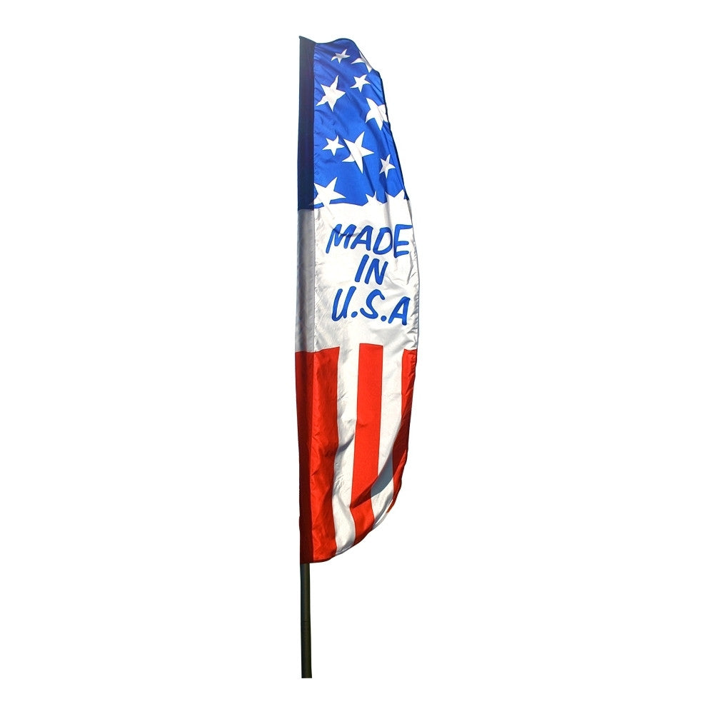 Made in U.S.A. Feather Flag 2' x 8' - ColorFastFlags | All the flags you'll ever need! 
