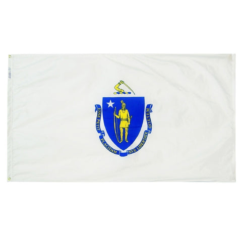 Massachusetts State Flags - ColorFastFlags | All the flags you'll ever need! 
