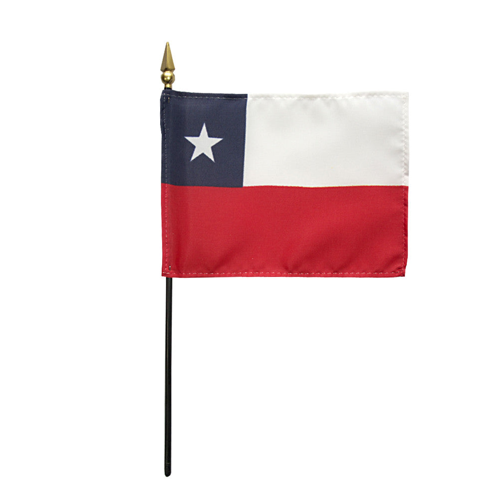 Miniature Chile Flag - ColorFastFlags | All the flags you'll ever need!