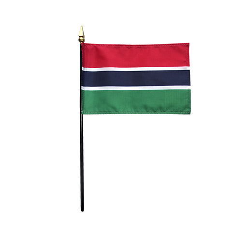 Miniature Gambia Flag - ColorFastFlags | All the flags you'll ever need! 
