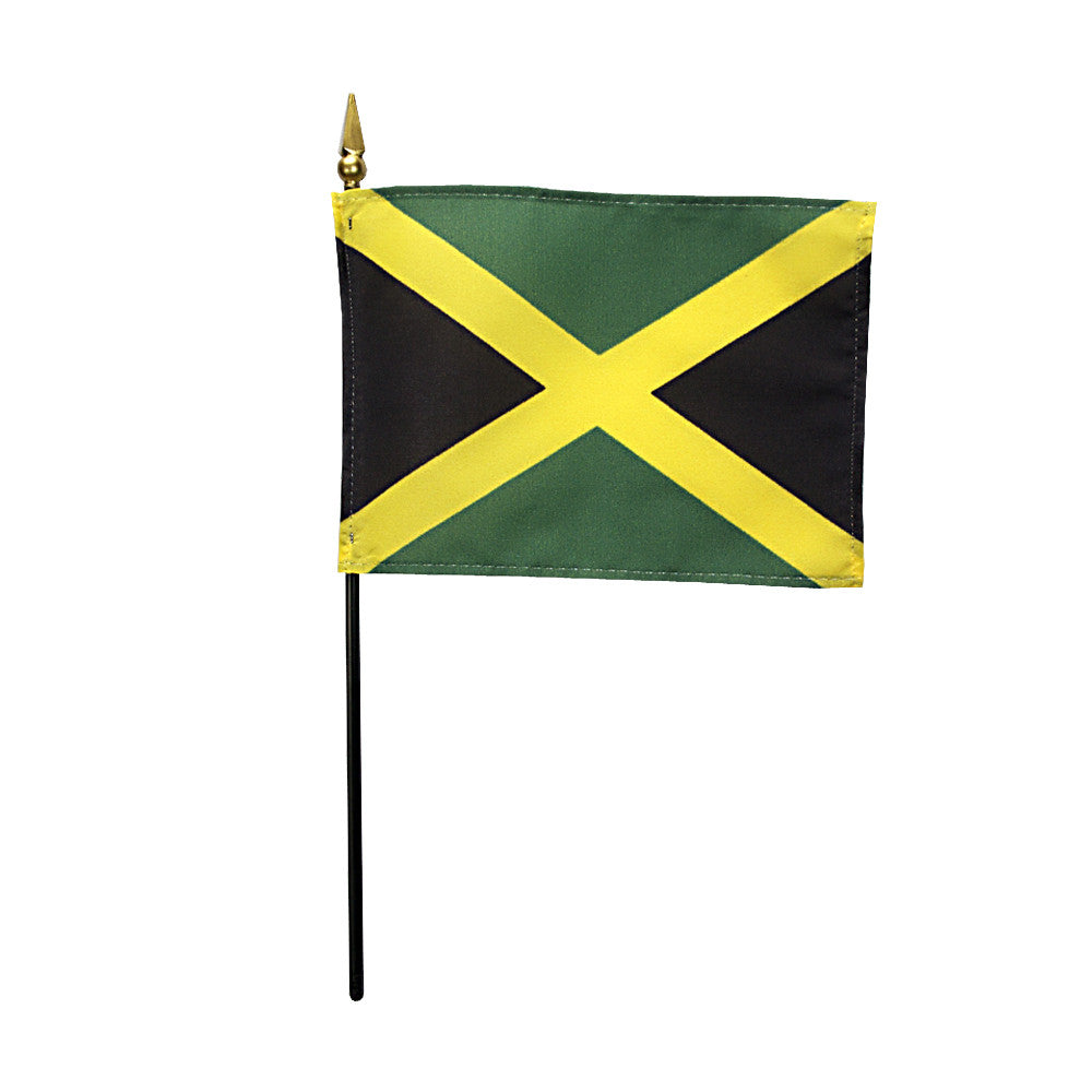 Miniature Jamaica Flag - ColorFastFlags | All the flags you'll ever need!