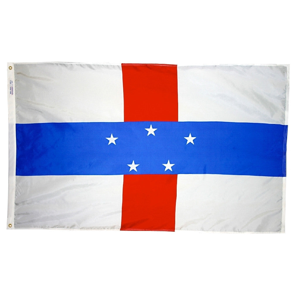 Netherlands Antilles Courtesy Flag 12" x 18" - ColorFastFlags | All the flags you'll ever need!