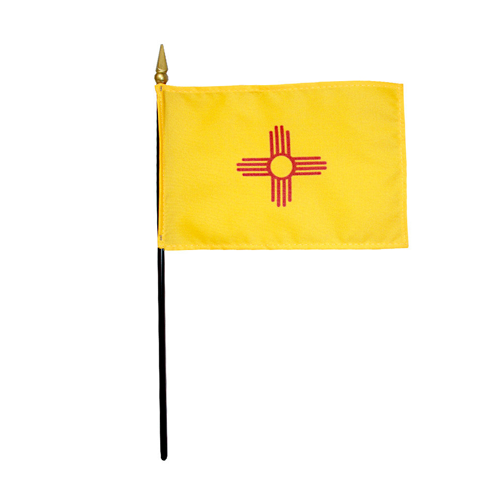 Miniature Flag - New Mexico - ColorFastFlags | All the flags you'll ever need!