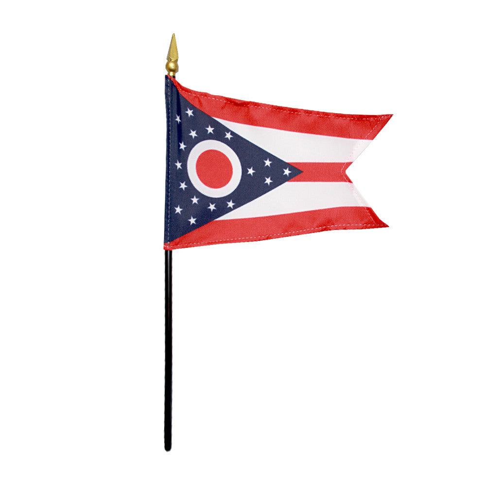 Miniature Flag - Ohio - ColorFastFlags | All the flags you'll ever need!