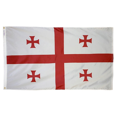 Republic of Georgia Flag - ColorFastFlags | All the flags you'll ever need!