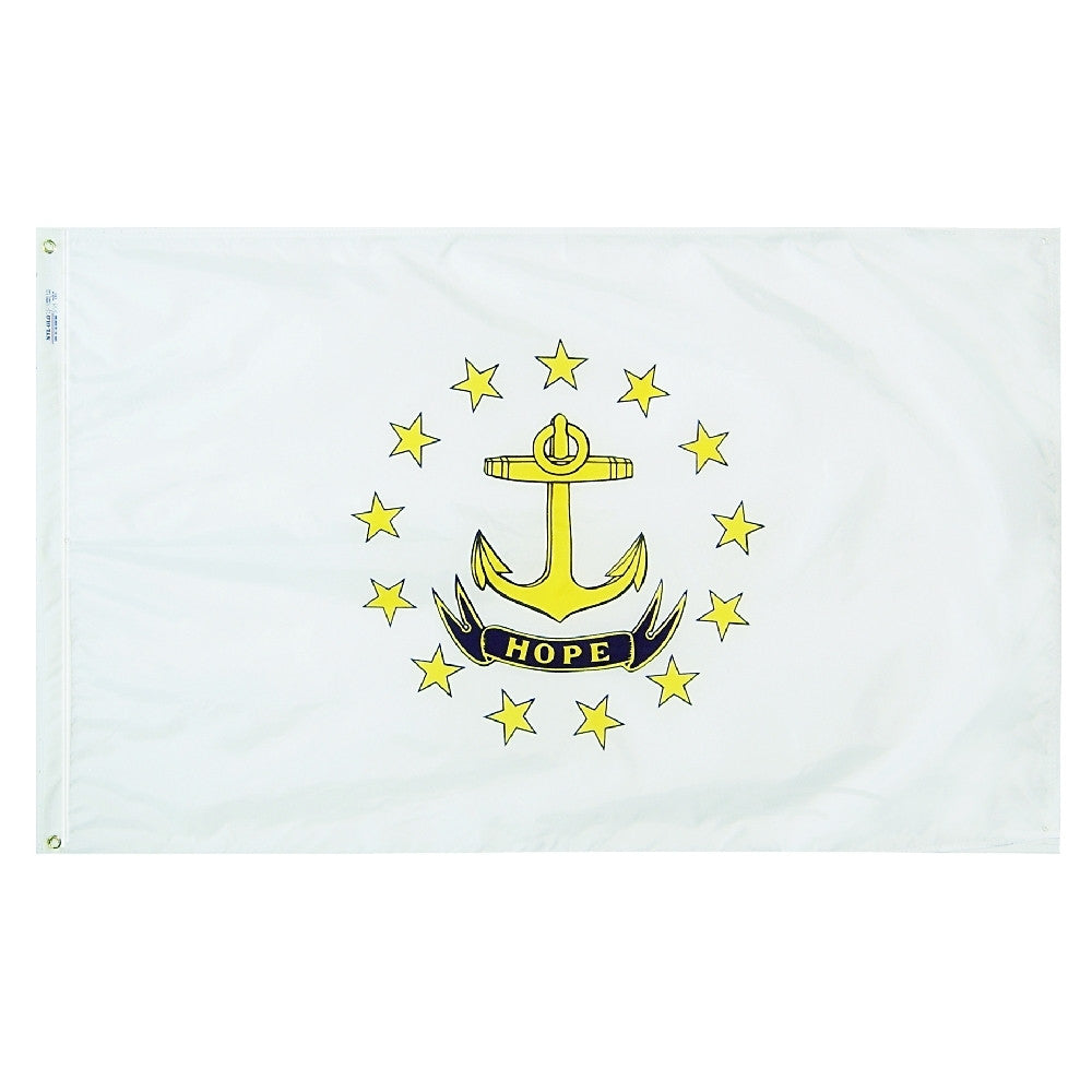 Rhode Island Courtesy Flag 12" x 18" - ColorFastFlags | All the flags you'll ever need!