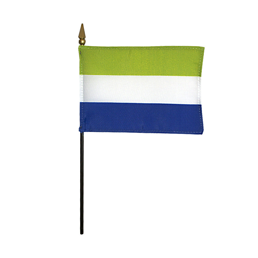 Miniature Sierra Leone Flag - ColorFastFlags | All the flags you'll ever need!
- 2