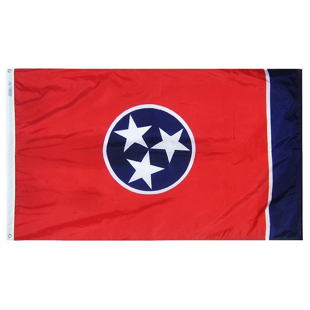 Tennessee Courtesy Flag 12" x 18" - ColorFastFlags | All the flags you'll ever need!
