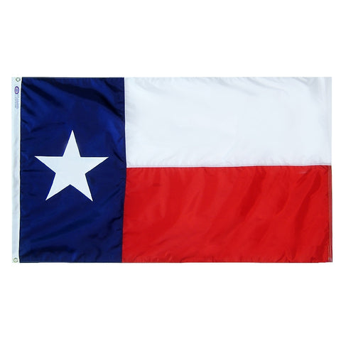 Texas Courtesy Flag 12" x 18" - ColorFastFlags | All the flags you'll ever need! 
