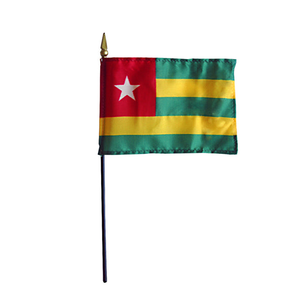 Togo Waving Flag  Buy Togo Hand Flags at Flag and Bunting Store