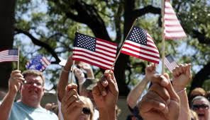 Miniature American Giveaway Flags On Wood Dowels - ColorFastFlags | All the flags you'll ever need! 
