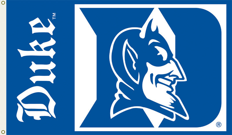 Officially Licensed Duke Blue Devils  3' x 5' Flags - ColorFastFlags | All the flags you'll ever need! 
