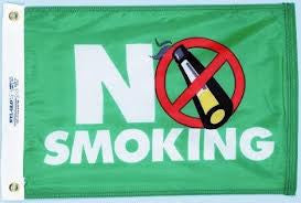 No Smoking Flag - ColorFastFlags | All the flags you'll ever need! 
