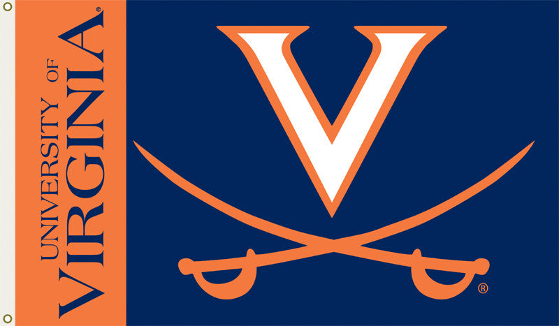 Officially Licensed Virginia Cavaliers 3' x 5' Flags - ColorFastFlags | All the flags you'll ever need! 
