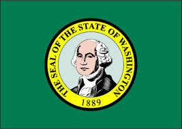Washington Courtesy Flag 12" x 18" - ColorFastFlags | All the flags you'll ever need!