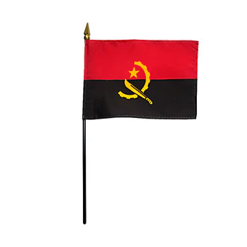 Miniature Angola Flag