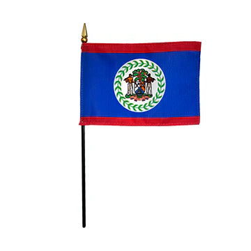 Miniature Belize Flag