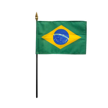 Miniature Brazil Flag