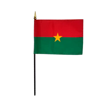 Miniature Burkina Faso Flag