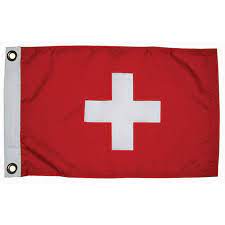 Switzerland courtesy flag