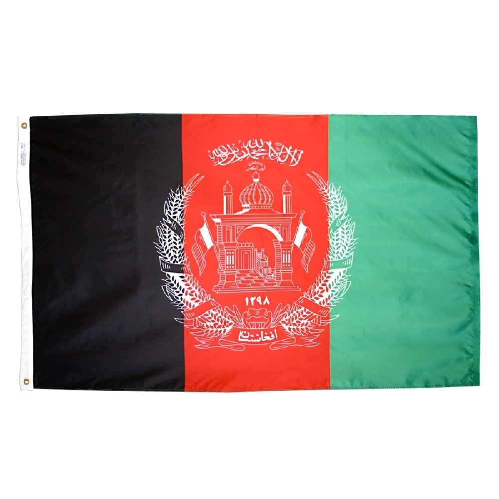 Afghanistan Flag - ColorFastFlags | All the flags you'll ever need! 
