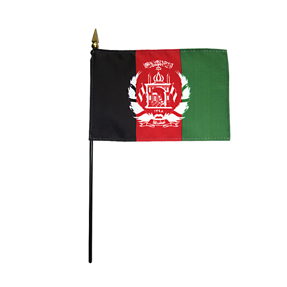 Miniature Afghanistan Flag - ColorFastFlags | All the flags you'll ever need! 
