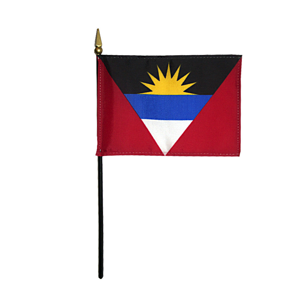 Miniature Antigua & Barbuda Flag - ColorFastFlags | All the flags you'll ever need! 
