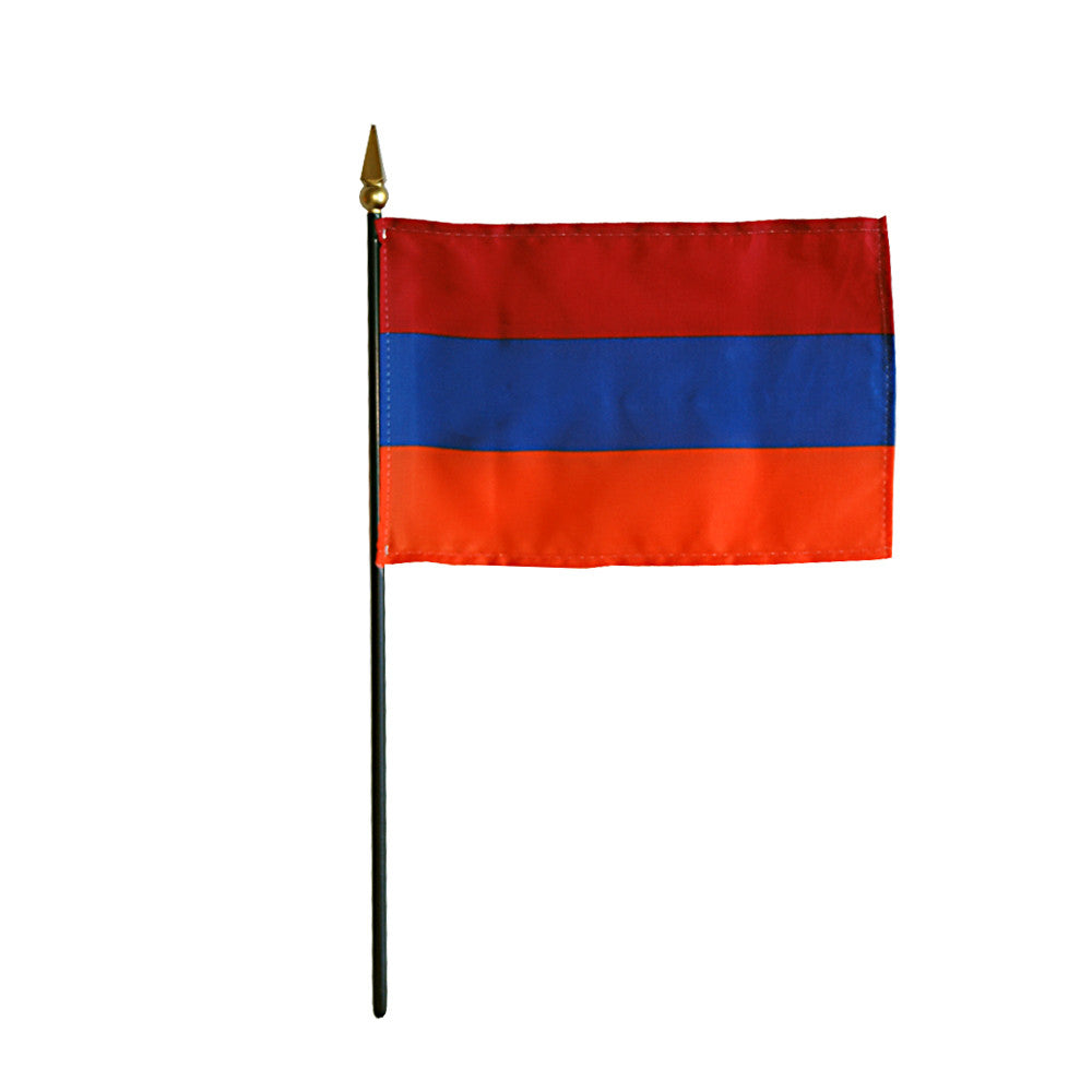 Miniature Armenia Flag - ColorFastFlags | All the flags you'll ever need! 

