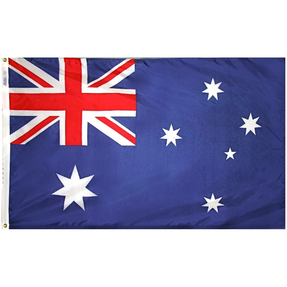 Australia Courtesy Flag 12" x 18" - ColorFastFlags | All the flags you'll ever need! 
