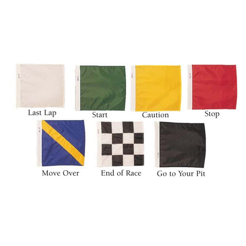 Auto Racing Flag Set 24' x 24' - ColorFastFlags | All the flags you'll ever need! 
