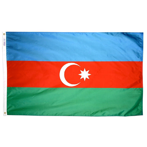 Azerbaijan Flag - ColorFastFlags | All the flags you'll ever need! 
