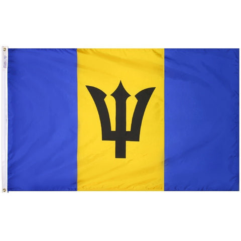 Barbados Flag - ColorFastFlags | All the flags you'll ever need! 
