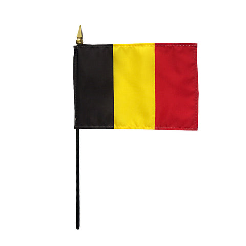 Miniature Belgium Flag - ColorFastFlags | All the flags you'll ever need! 

