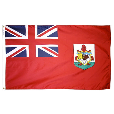 Bermuda Courtesy Flag 12" x 18" - ColorFastFlags | All the flags you'll ever need! 
