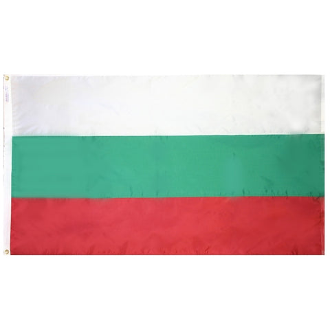 Bulgaria Flag - ColorFastFlags | All the flags you'll ever need! 

