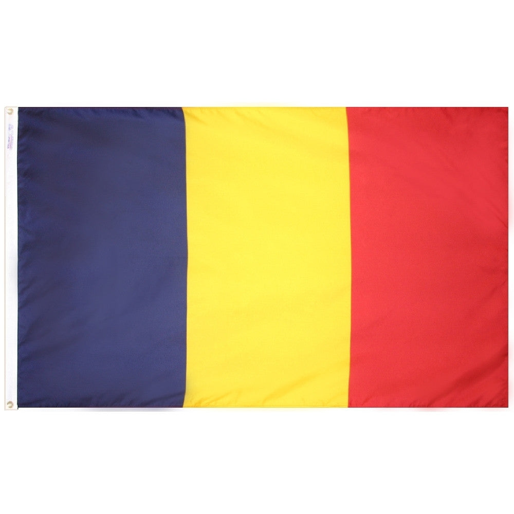 Chad Flag - ColorFastFlags | All the flags you'll ever need! 
