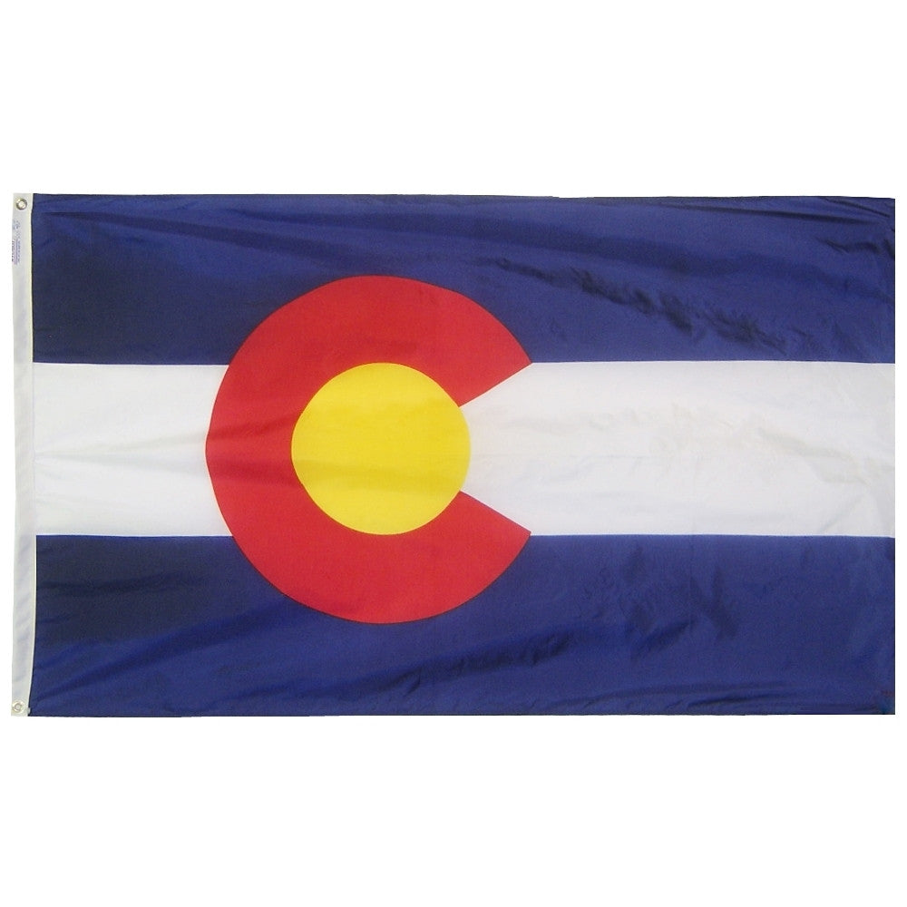 Colorado Courtesy Flag 12" x 18" - ColorFastFlags | All the flags you'll ever need! 
