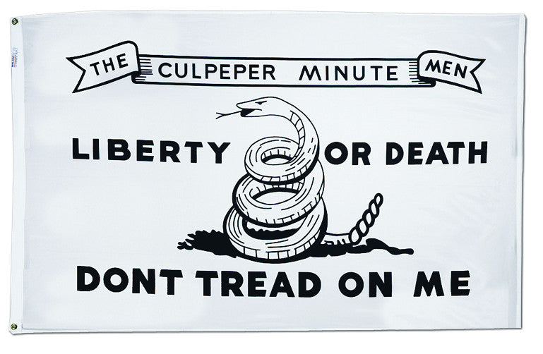 Culpeper 1775 Don't Tread On Me Flag - ColorFastFlags | All the flags you'll ever need! 
