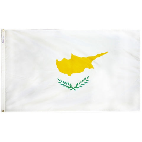 Cyprus Flag - ColorFastFlags | All the flags you'll ever need! 
