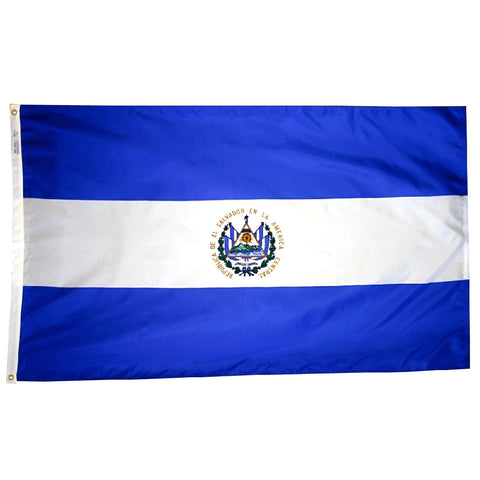 El Salvador Government Flag - ColorFastFlags | All the flags you'll ever need! 
