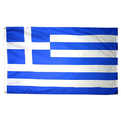Greece Flag - ColorFastFlags | All the flags you'll ever need! 
