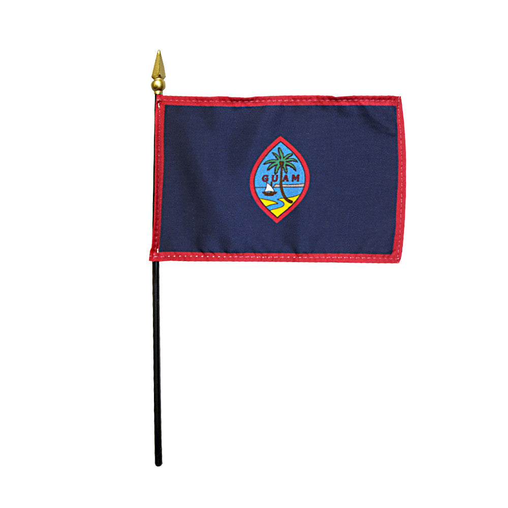 Miniature Guam Flag - ColorFastFlags | All the flags you'll ever need! 
