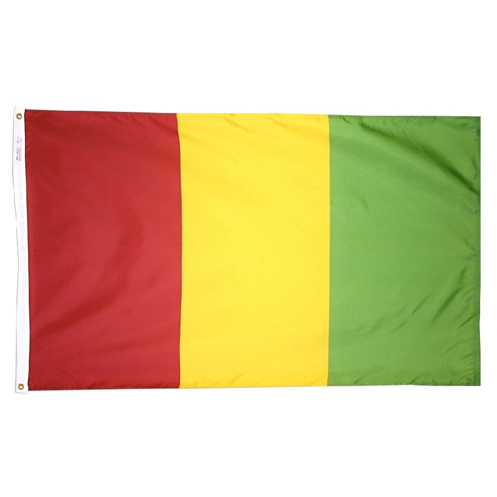 Guinea Flag - ColorFastFlags | All the flags you'll ever need! 
